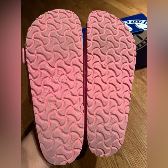 Birkenstock Two-Strap Slide Sandal - pink -Arizona-sz EU 39 used** - Picture 4 of 6